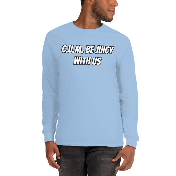 C.U.M. BE Juicy With Us Men’s Long Sleeve Shirt - Image 17