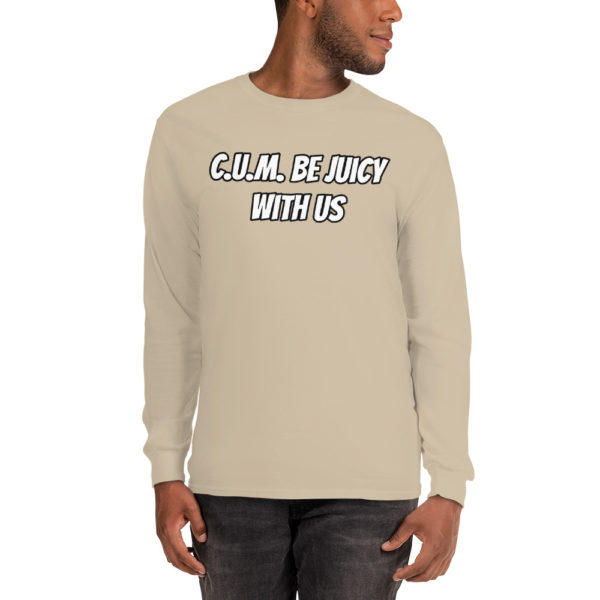 C.U.M. BE Juicy With Us Men’s Long Sleeve Shirt - Image 19