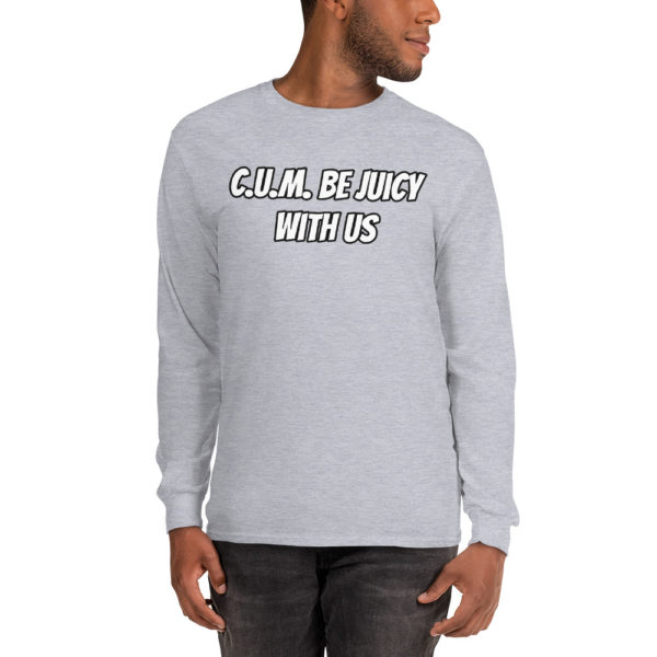 C.U.M. BE Juicy With Us Men’s Long Sleeve Shirt - Image 15