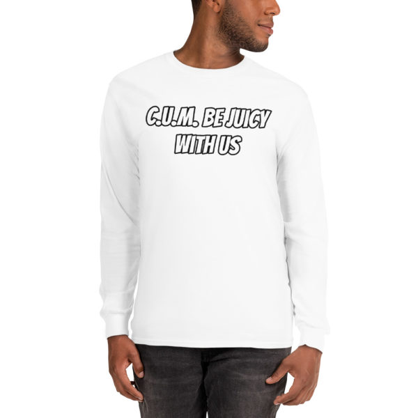 C.U.M. BE Juicy With Us Men’s Long Sleeve Shirt - Image 23