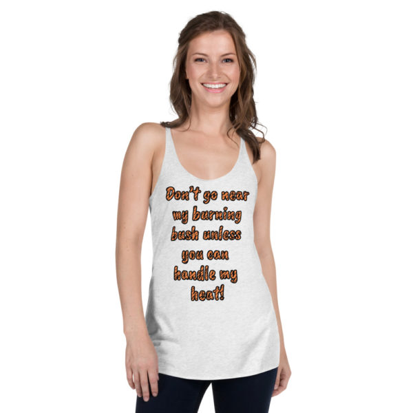 Burning Bush Women's Racerback Tank