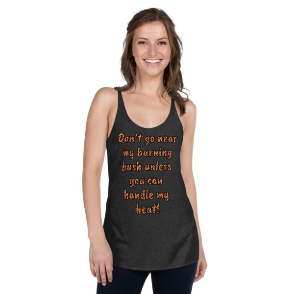 Burning Bush Women's Racerback Tank - Image 2