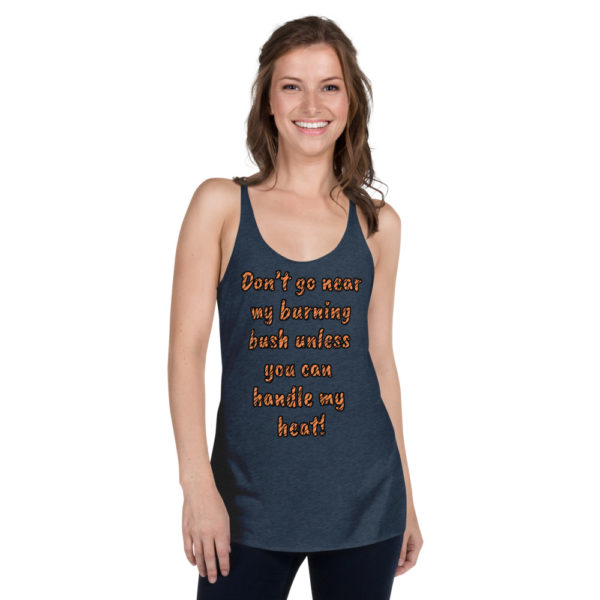 Burning Bush Women's Racerback Tank - Image 4