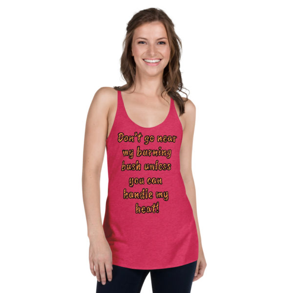 Burning Bush Women's Racerback Tank - Image 10